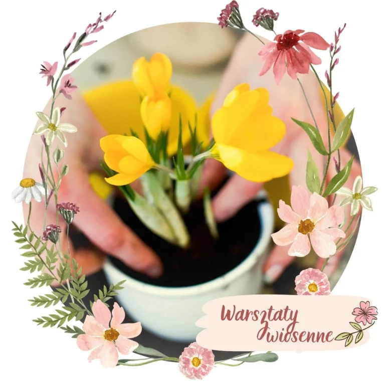 wiosenne warsztaty ceramiczne doniczki wazony